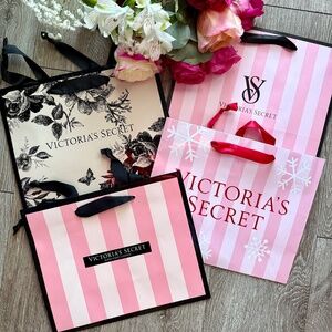 Victoria's Secret Limited Edition 4pc Medium Gift Bags New